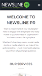 Mobile Screenshot of newsline-pr.co.uk